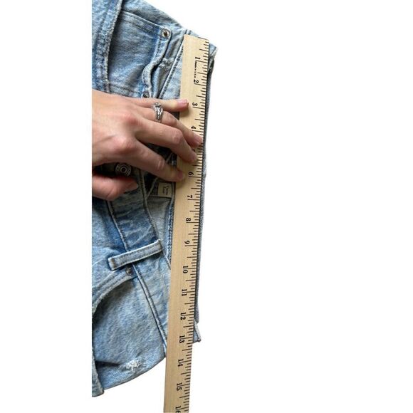 NEW Abercrombie & Fitch Curve Love The 90s Straight Ultra High Rise Jeans size 2 - Picture 6 of 9